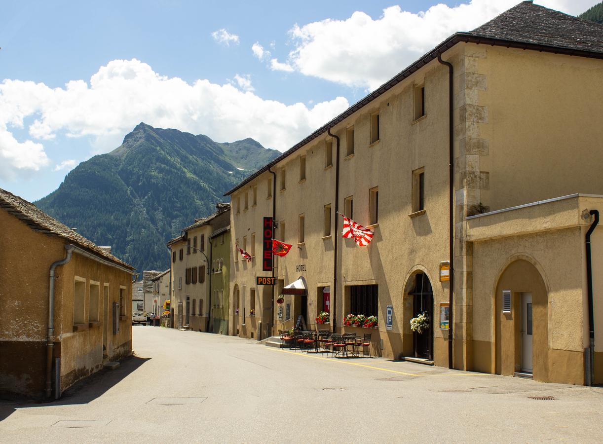 Hotel Restaurant Post Simplon Dorf Eksteriør bilde