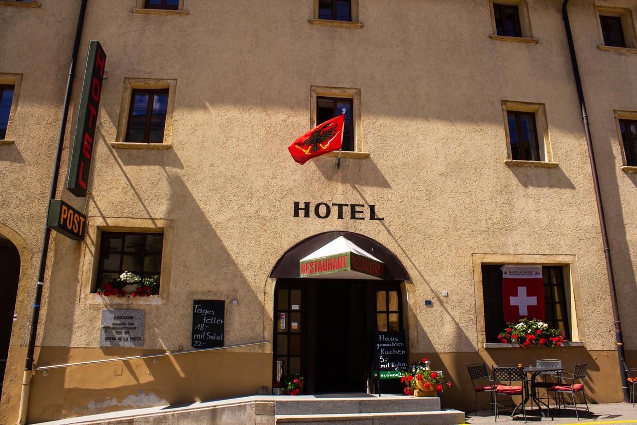 Hotel Restaurant Post Simplon Dorf Eksteriør bilde