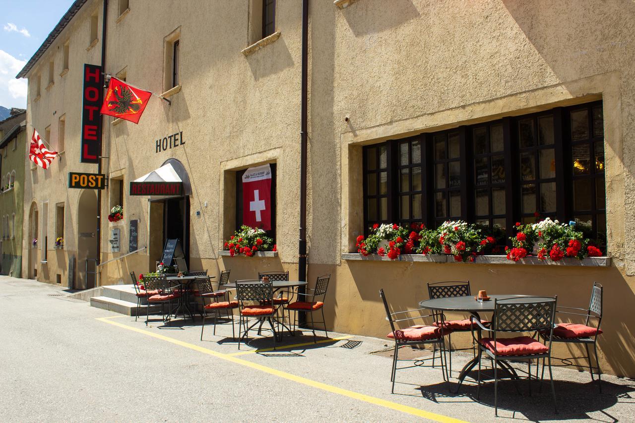 Hotel Restaurant Post Simplon Dorf Eksteriør bilde